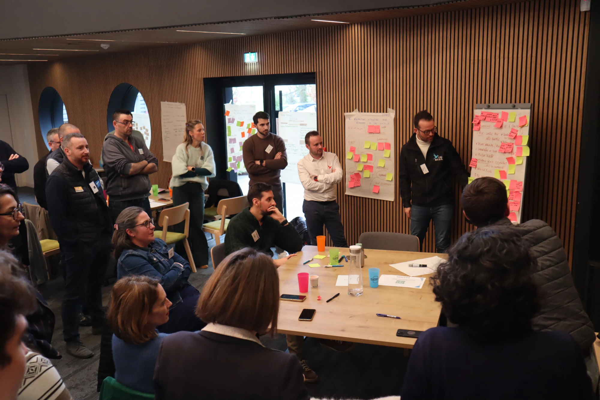 Atelier collaboratif lors de la journée EFC du 3 février organisée par UniMédia