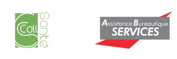logo call santé logo AB services